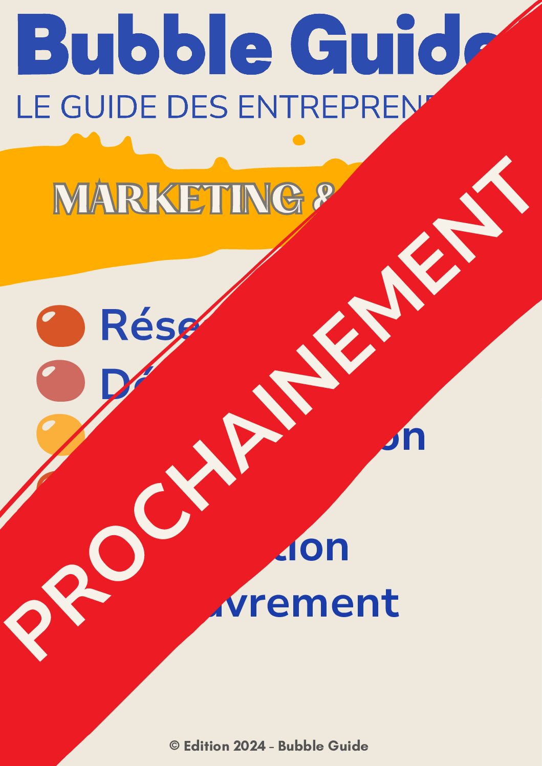 Bubble-Guide "Marketing et vente"